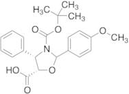 (4S,5S)-3-tert-Butoxycarbonyl-2-(4-anisyl)-4-phenyl-5-oxazolidinecarboxylic Acid