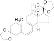 6Z-9,10-seco-3,20-Bis-(ethylenedioxy)-pregna-5(10)-6,8-triene