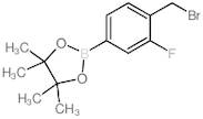 4-Bromomethyl-3-fluorophenylboronic Acid Pinacol Ester