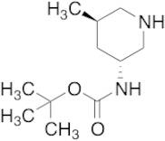 (3R,5R)-3-(Boc-amino)-5-methylpiperidine