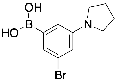 3-Bromo-5-pyrrolidinophenylboronic Acid