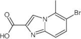 6-Bromo-5-methylimidazo[1,2-a]pyridine-2-carboxylic acid