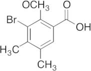 3-Bromo-2-methoxy-4,5-dimethyl-benzoic Acid