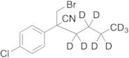 α-(Bromomethyl)-α-butyl-4-chlorobenzeneacetonitrile-d9