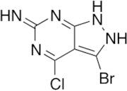 3-Bromo-4-chloro-1H-pyrazolo[3,4-d]pyrimidin-6-amine