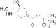 tert-Butyl trans-3-Hydroxy-4-(methylamino)pyrrolidine-1-carboxylate