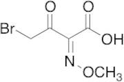 (2Z)-4-Bromo-2-(methoxyimino)-3-oxobutanoic Acid