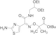 tert-Butyl (Z)-5-(2-aminothiazol-4-yl)-9-ethoxy-2,2-dimethyl-6-oxo-3,10-dioxa-4,7-diazadodec-4-eno…