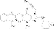 7-(2-Butyn-1-yl)-3,7-dihydro-3-methyl-1-[(4-methyl-2-quinazolinyl)methyl]-8-[(3S)-3-piperidinylamino]-1H-purine-2,6-dione