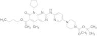 tert-Butyl 4-[6-[[6-(1-Butoxyethenyl)-8-cyclopentyl-5-methyl-7-oxo-7,8-dihydro-pyrido[2,3-d]pyrimidin-2-yl]amino]-pyridin-3-yl]-piperazine-1-carboxylate