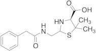 (2RS,4S)-5,5-Dimethyl-2-((2-phenylacetamido)methyl)thiazolidine-4-carboxylic acid (mixture of diastereomers)