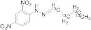 Butyraldehyde 2,4-Dinitrophenylhydrazone-13C4