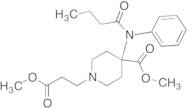 4-(Butyryl-phenyl-amino)-1-(methoxycarbonyl-ethyl)-piperidine-4-carboxylic Acid Methyl Ester