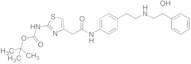 (R)-tert-Butyl (4-(2-((4-(2-((2-Hydroxy-2-phenylethyl)amino)ethyl)phenyl)amino)-2-oxoethyl)thiazol…