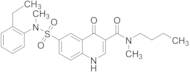 N-Butyl-6-[[(2-Ethylphenyl)methylamino]sulfonyl]-1,4-dihydro-N-methyl-4-oxo-3-quinolinecarboxamide