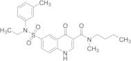 N-Butyl-6-[[Ethyl(3-methylphenyl)amino]sulfonyl]-1,4-dihydro-N-methyl-4-oxo-3-quinolinecarboxamide