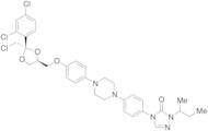 1-(sec-Butyl)-4-(4-(4-(4-(((2S,4S)-2-(chloromethyl)-2-(2,4-dichlorophenyl)-1,3-dioxolan-4-yl)methoxy)phenyl)piperazin-1-yl)phenyl)-1H-1,2,4-triazol-5(4H)-one