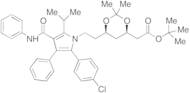 tert-Butyl 2-((4R,6R)-6-(2-(2-(4-Chlorophenyl)-5-isopropyl-3-phenyl-4-(phenylcarbamoyl)-1H-pyrrol-…