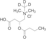 (R)-Butyryl Carnitine-d3 Chloride