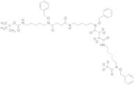 N1-Boc O3,O6,O10-Tribenzyl Deferoxamine-d7