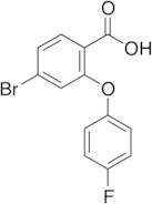 4-Bromo-2-(4-fluorophenoxy)benzoic Acid