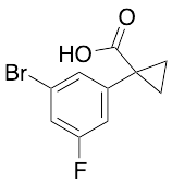 1-(3-Bromo-5-fluorophenyl)cyclopropane-1-carboxylic Acid