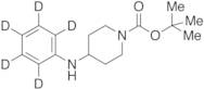 N-tert-Butoxycarbonyl-4-anilinopiperidine-d5
