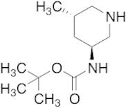 tert-Butyl ((3S,5S)-5-Methylpiperidin-3-yl)carbamate