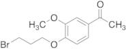1-(4-(3-Bromopropoxy)-3-methoxyphenyl)ethanone