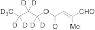 Butyl 3-Formylcrotonate-D9 (E/Z Mixture)