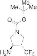 (3R,4S)-tert-Butyl 3-Amino-4-(trifluoromethyl)pyrrolidine-1-carboxylate