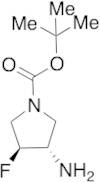 (3S,4S)-tert-Butyl 3-Amino-4-fluoropyrrolidine-1-carboxylate