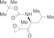 tert-Butyl ((S)-4-Methyl-1-((R)-2-methyloxiran-2-yl)-1-oxopentan-2-yl)carbamate