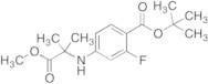 tert-Butyl 2-fluoro-4-((1-methoxy-2-methyl-1-oxopropan-2-yl)amino)benzoate