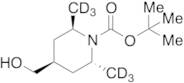 (2R,6R)-rel-tert-Butyl 4-(hydroxymethyl)-2,6-dimethyl-d6-piperidine-1-carboxylate