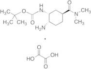 tert-Butyl [(1R,2S,5S)-2-Amino-5-[(dimethylamino)carbonyl]cyclohexyl]carbamate Oxalate