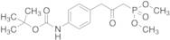 [3-(4-tert-Butoxycarbonylamino-phenyl)-2-oxo-propyl]-phosphonic Acid Dimethyl Ester