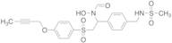 N-[[4-[2-[[4-(2-Butyn-1-yloxy)phenyl]sulfonyl]-1-(formylhydroxyamino)ethyl]phenyl]methyl]methanesu…