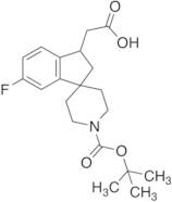 2-(1'-(tert-Butoxycarbonyl)-6-fluoro-2,3-dihydrospiro[indene-1,4'-piperidine]-3-yl)acetic Acid