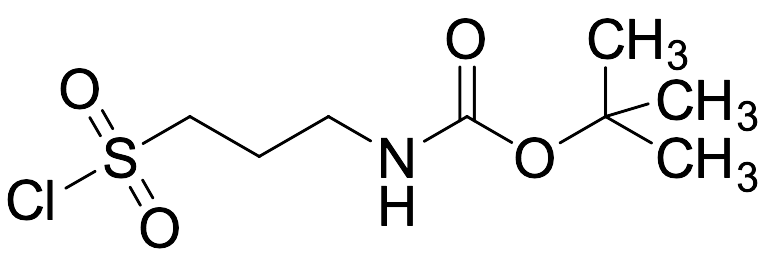 tert-Butyl N-[3-(Chlorosulfonyl)propyl]carbamate