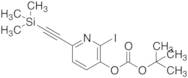 tert-Butyl 2-Iodo-6-((trimethylsilyl)ethynyl)pyridin-3-yl Carbonate