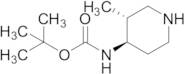 tert-Butyl N-[rel-(3R,4R)-3-methyl-4-piperidyl]carbamate