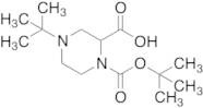 4-tert-Butyl-piperazine-1,2-dicarboxylic Acid 1-tert-Butyl Ester