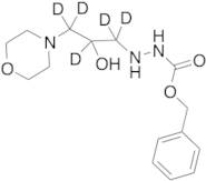 Benzyl 2-(2-Hydroxy-3-morpholinopropyl)hydrazinecarboxylate-d5