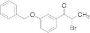 2-Bromo-1-[3-(phenylmethoxy)phenyl]-1-propanone