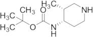 cis-4-((tert-Butyloxycarbonyl)amino)-3-methylpiperidine