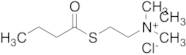 2-Butanoylsulfanylethyl(trimethyl)azanium Chloride