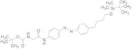 (E)-tert-Butyl (2-((4-((4-(4-((tert-Butyldimethylsilyl)oxy)butyl)phenyl)diazenyl)phenyl)amino)-2-oxoethyl)carbamate