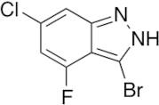 3-Bromo-6-chloro-4-fluoro (1H)indazole