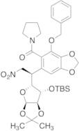 (4-(Benzyloxy)-6-((R)-1-((3aR,5R,6S,6aR)-6-((tert-Butyldimethylsilyl)oxy)-2,2-dimethyltetrahydrofu…